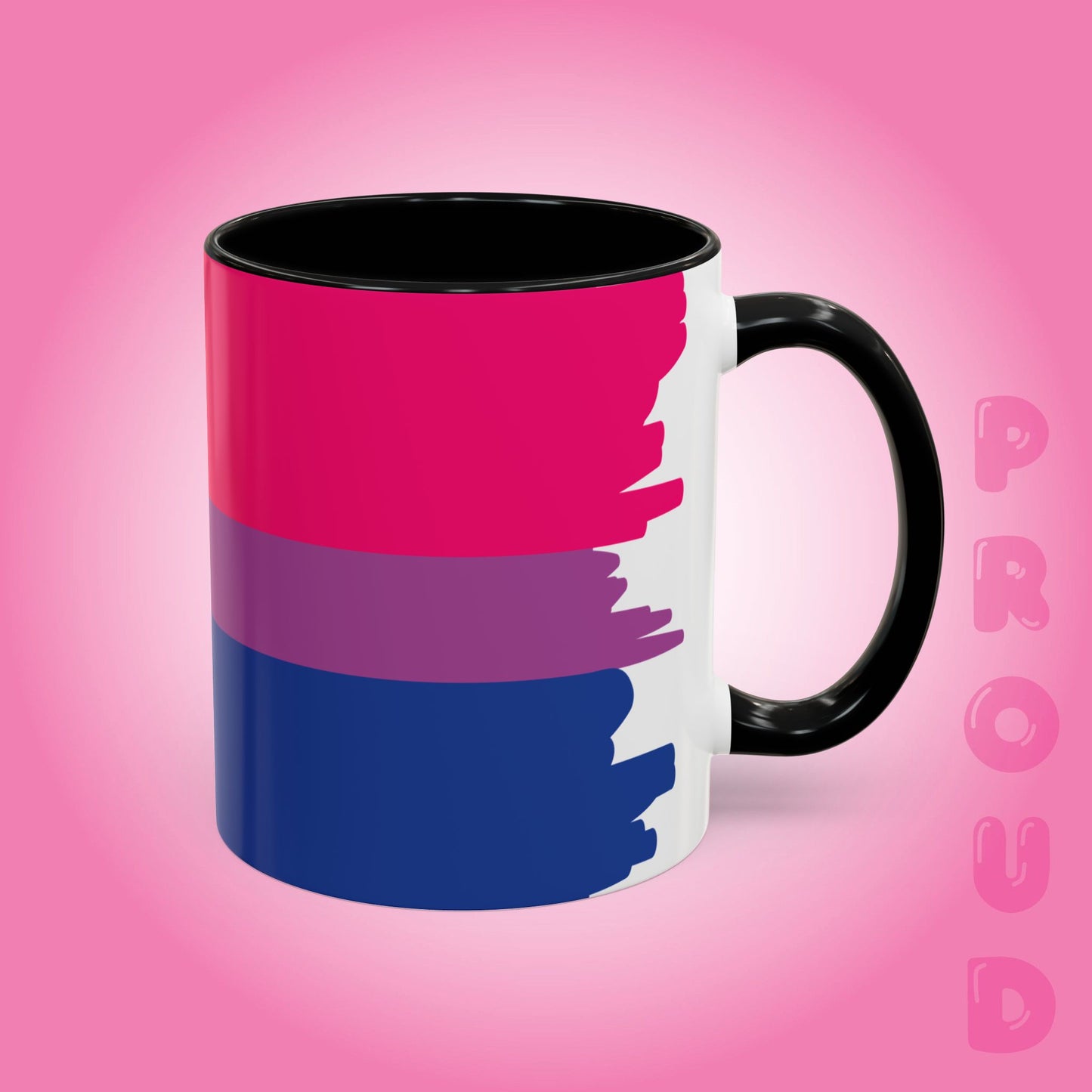 Bisexual Paint Style Coffee Mug