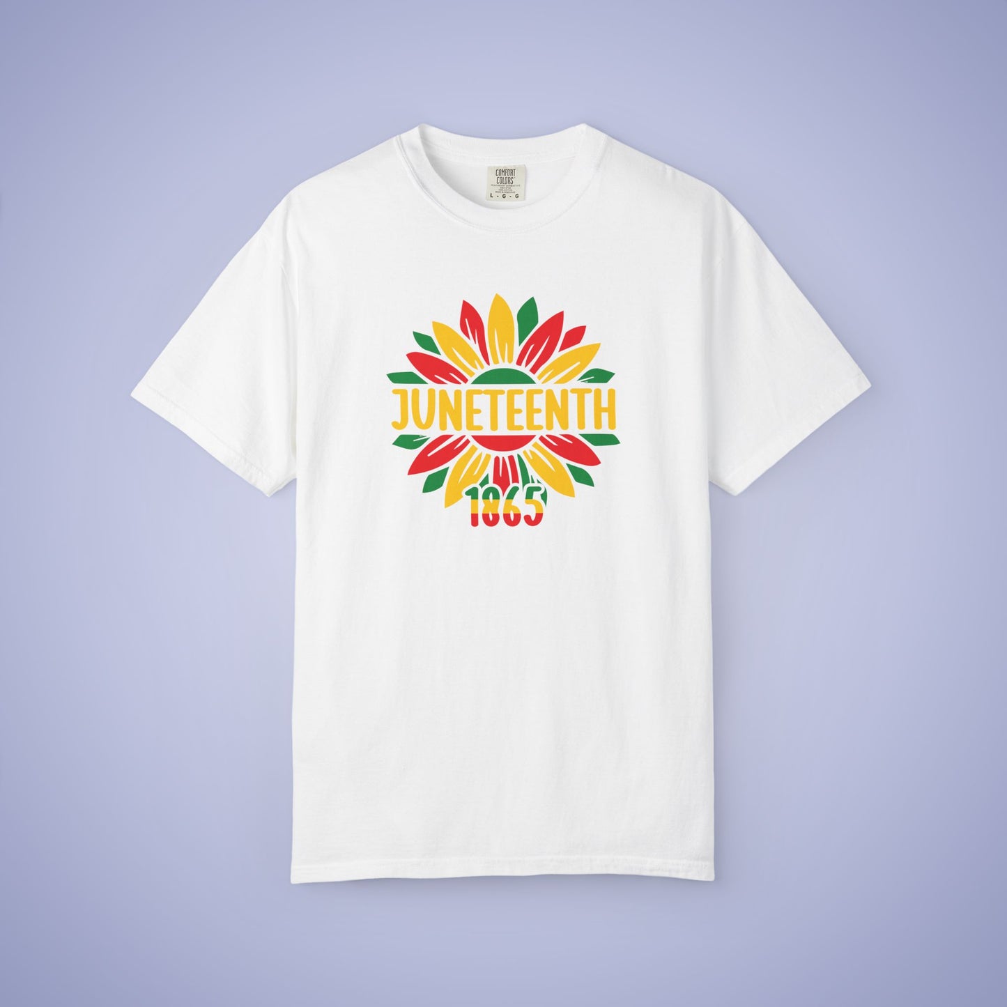 Flower Juneteenth 1865 Comfort Colors T Shirt Unisex