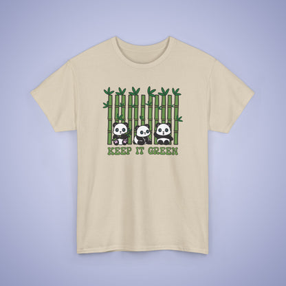 Keep It Green National Panda Day Unisex T Shirt