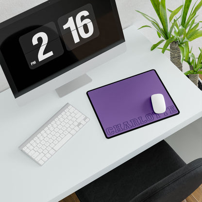 University Style Personalized Name XXXXL Light Purple Mouse Pad