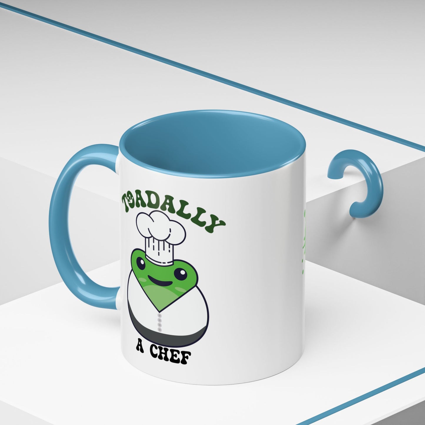 Toadally a Chef Frog Lover Gift Coffee Mug Ceramic