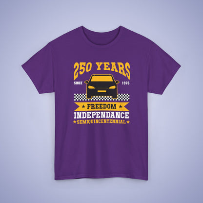 New York Taxi 250 Years of Freedom USA Celebration Unisex T Shirt