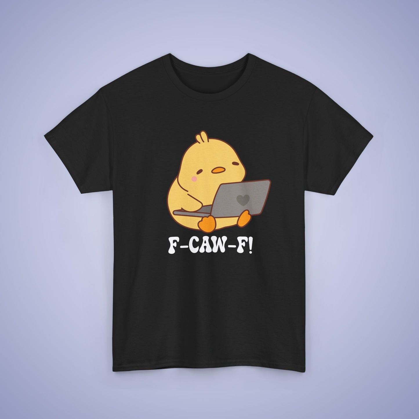 Gaming Laptop F CAW F White Cute Funny Chick Unisex Chicken T Shirt