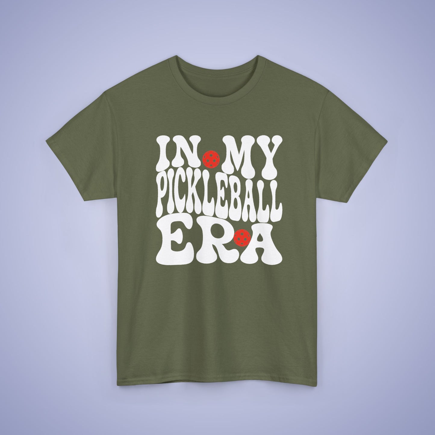 In My Pickleball Era Funny Pickleball T Shirt White Graphic Design