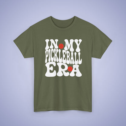 In My Pickleball Era Funny Pickleball T Shirt White Graphic Design