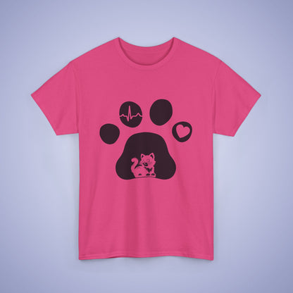 Cat Vet Cute Print Double Sided Veterinarian Gift