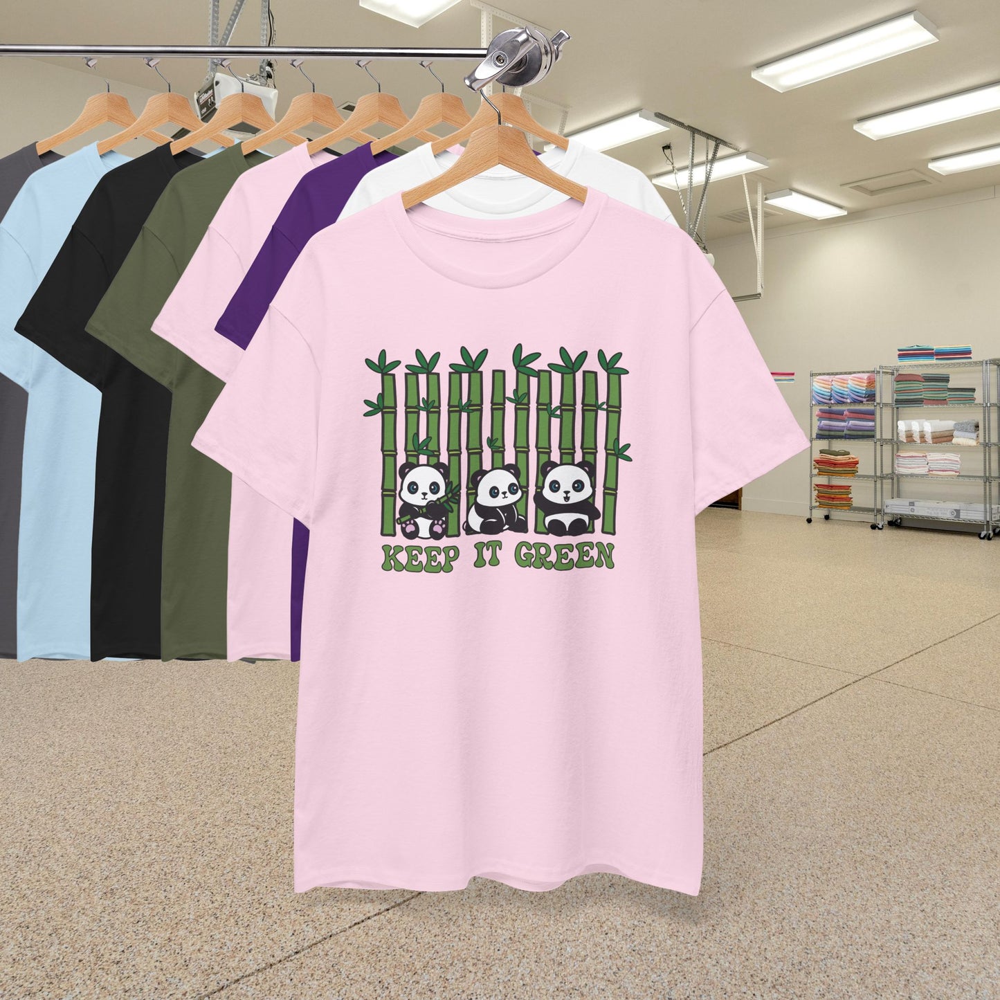 Keep It Green National Panda Day Unisex T Shirt