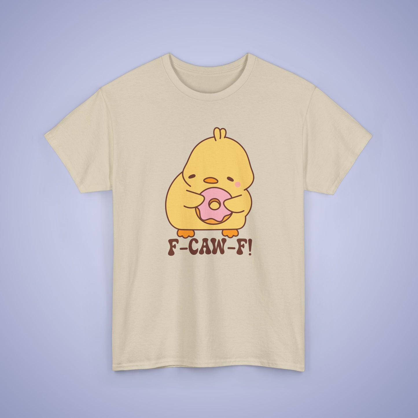 Donut Lover F CAW F Cute Funny Chick Unisex Chicken T Shirt