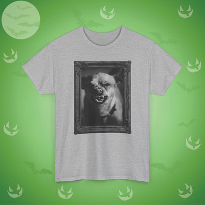 Angry Dog Spooky Halloween T-Shirt | Photographic Design