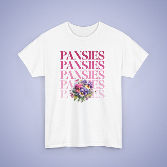 Pansies Unisex T-Shirt