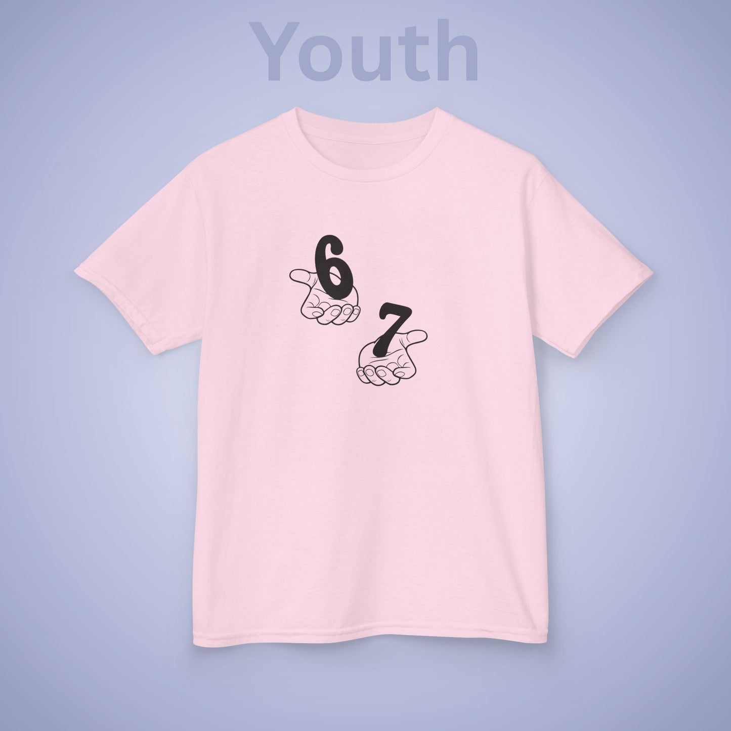 Juggling Hands 67 Tee Fun Trending Kids Cotton T Shirt Six Seven Youth