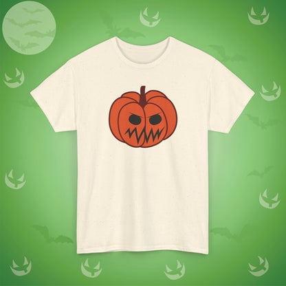 Jackolantern Angry Face Halloween Pumpkin  Unisex T Shirt