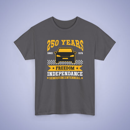 New York Taxi 250 Years of Freedom USA Celebration Unisex T Shirt
