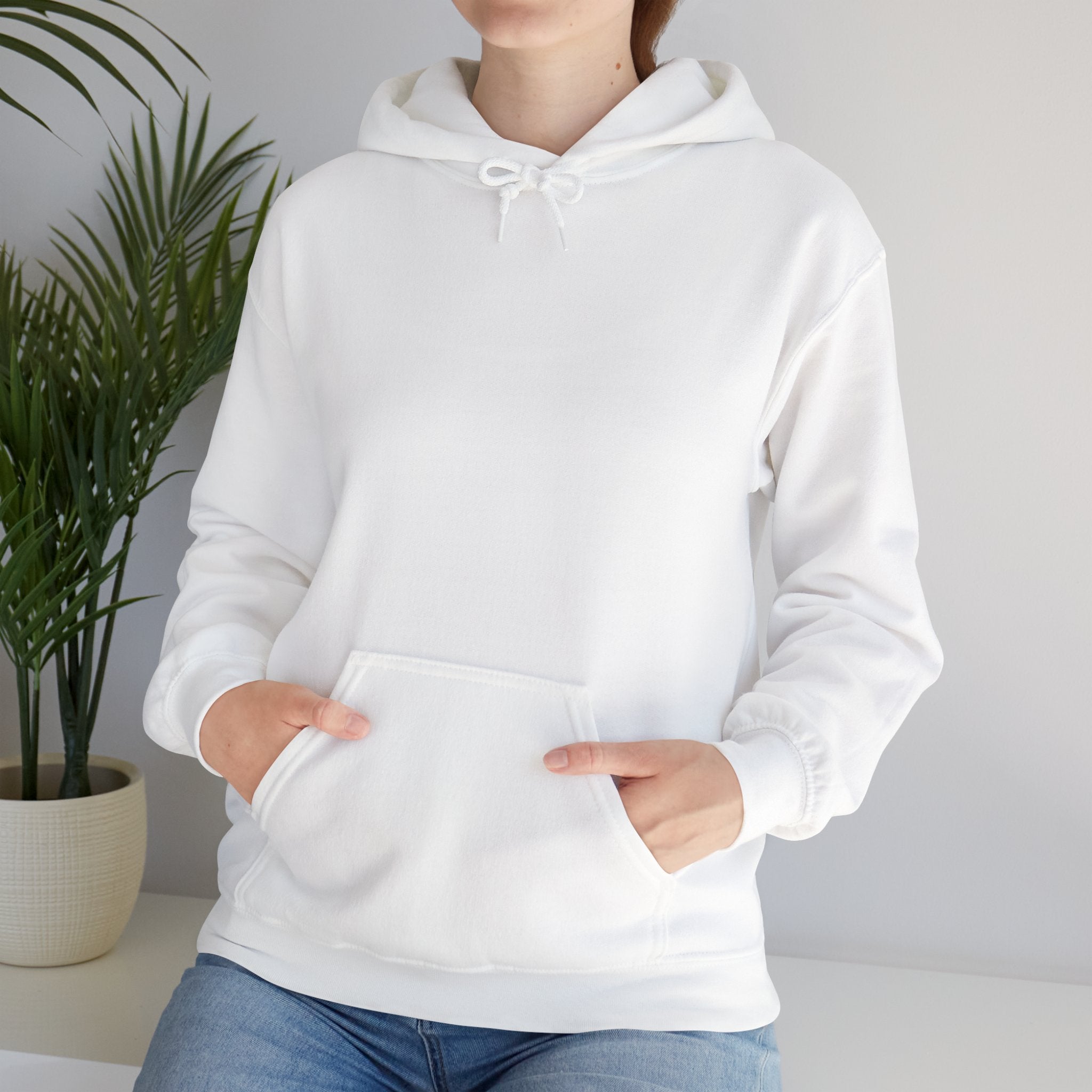 Blank White Oversized Hoodie Unisex