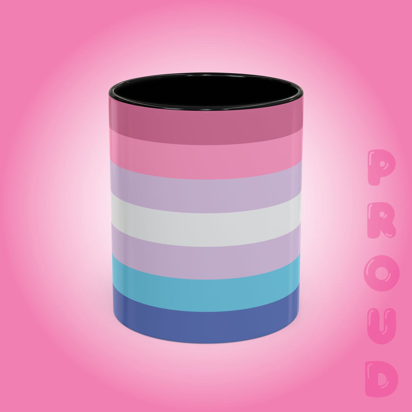 Bigender Paint Style Coffee Mug