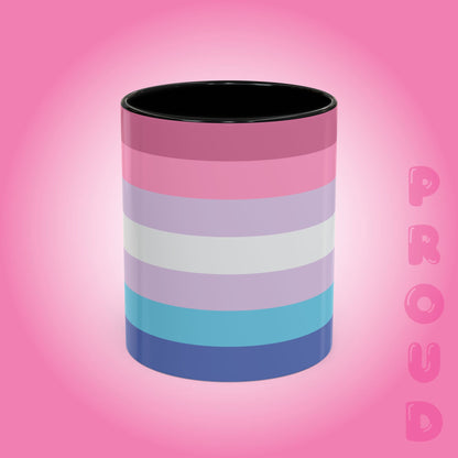 Bigender Paint Style Coffee Mug