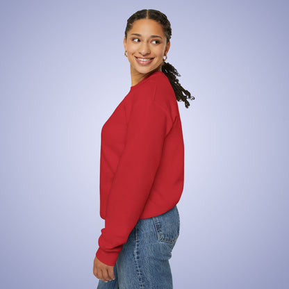 Blank Red Unisex Crewneck Sweatshirt