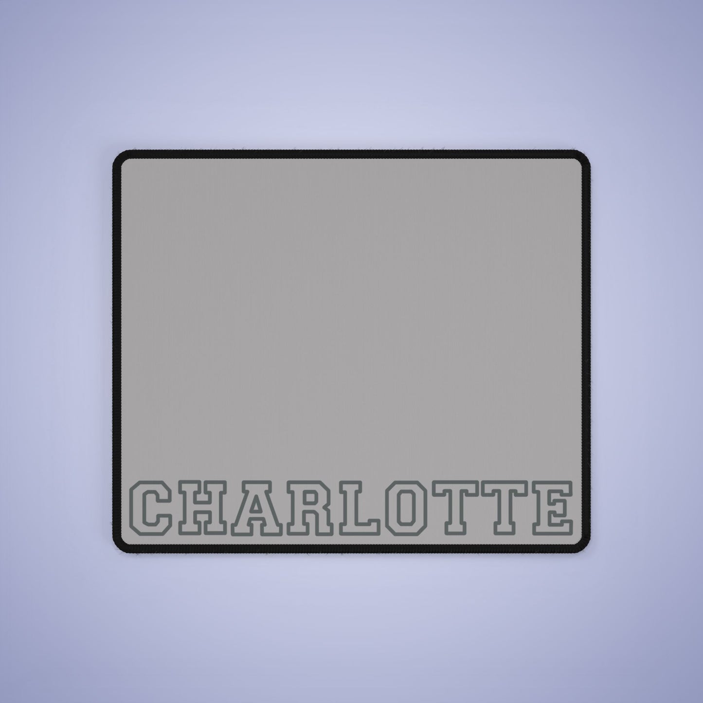University Style Personalized Name XXXXL Light Grey Mouse Pad