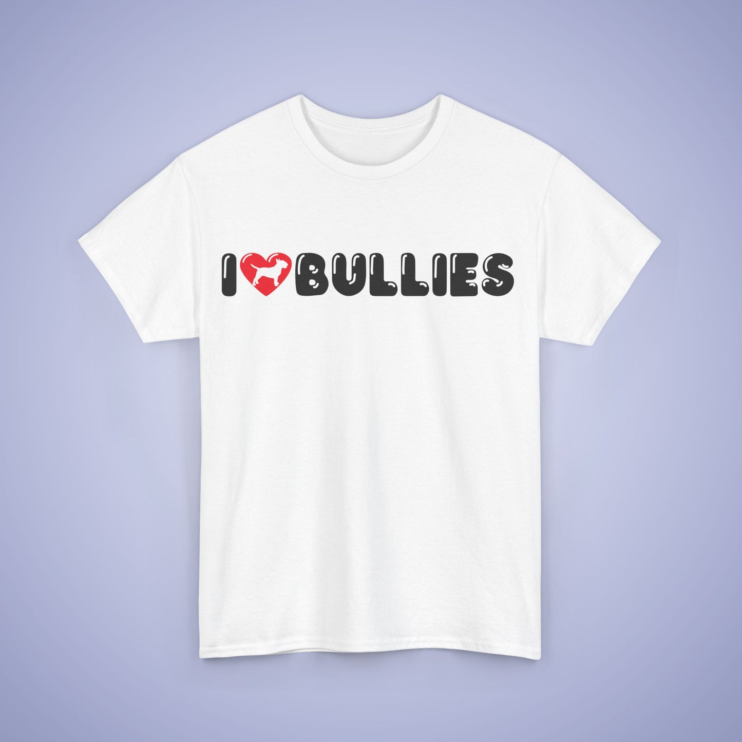 I Heart Bulldogs Unisex T-Shirt