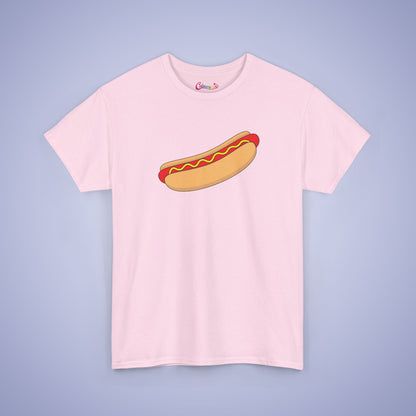 Hot Dog Graphic T-Shirt | Hot Dog Lover Gift Black