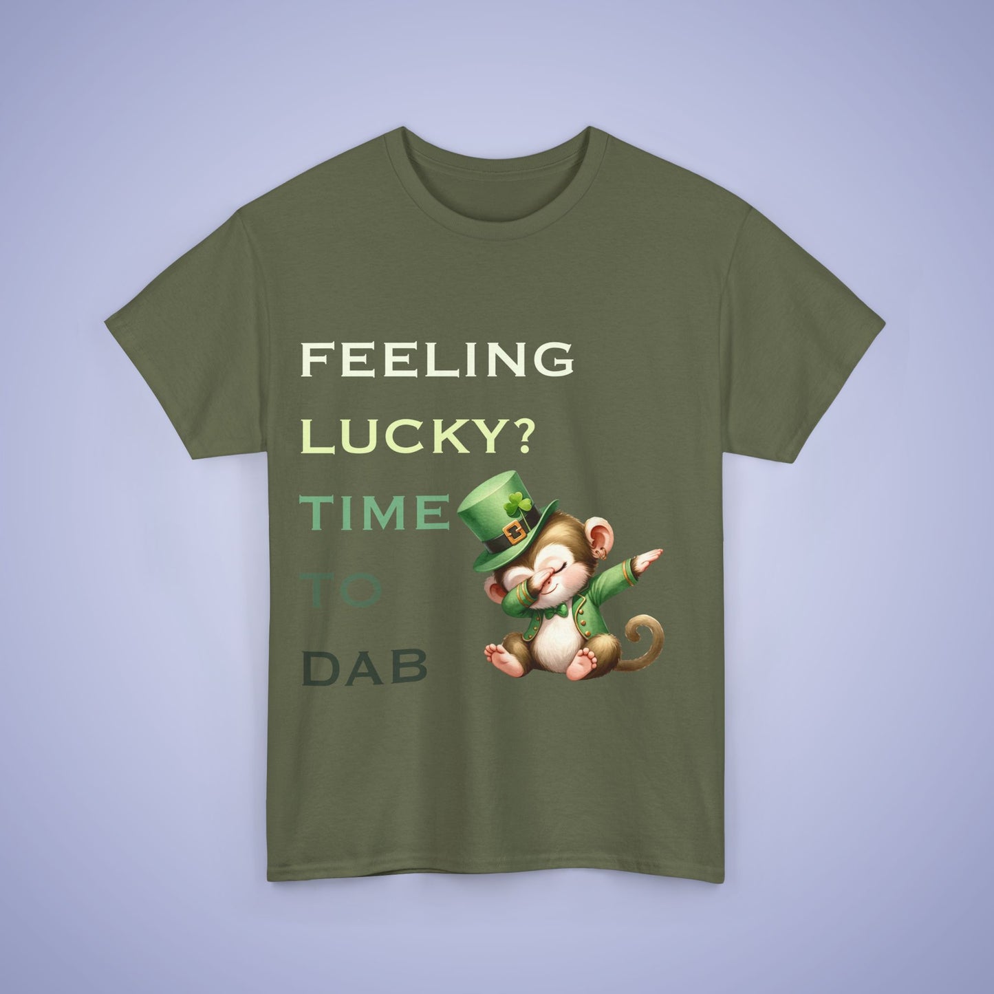 Feeling Lucky? Monkey Time to Dab Unisex T-Shirt