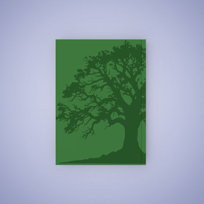 Tree Planting Journal Earth Day Hard Backed Notebook