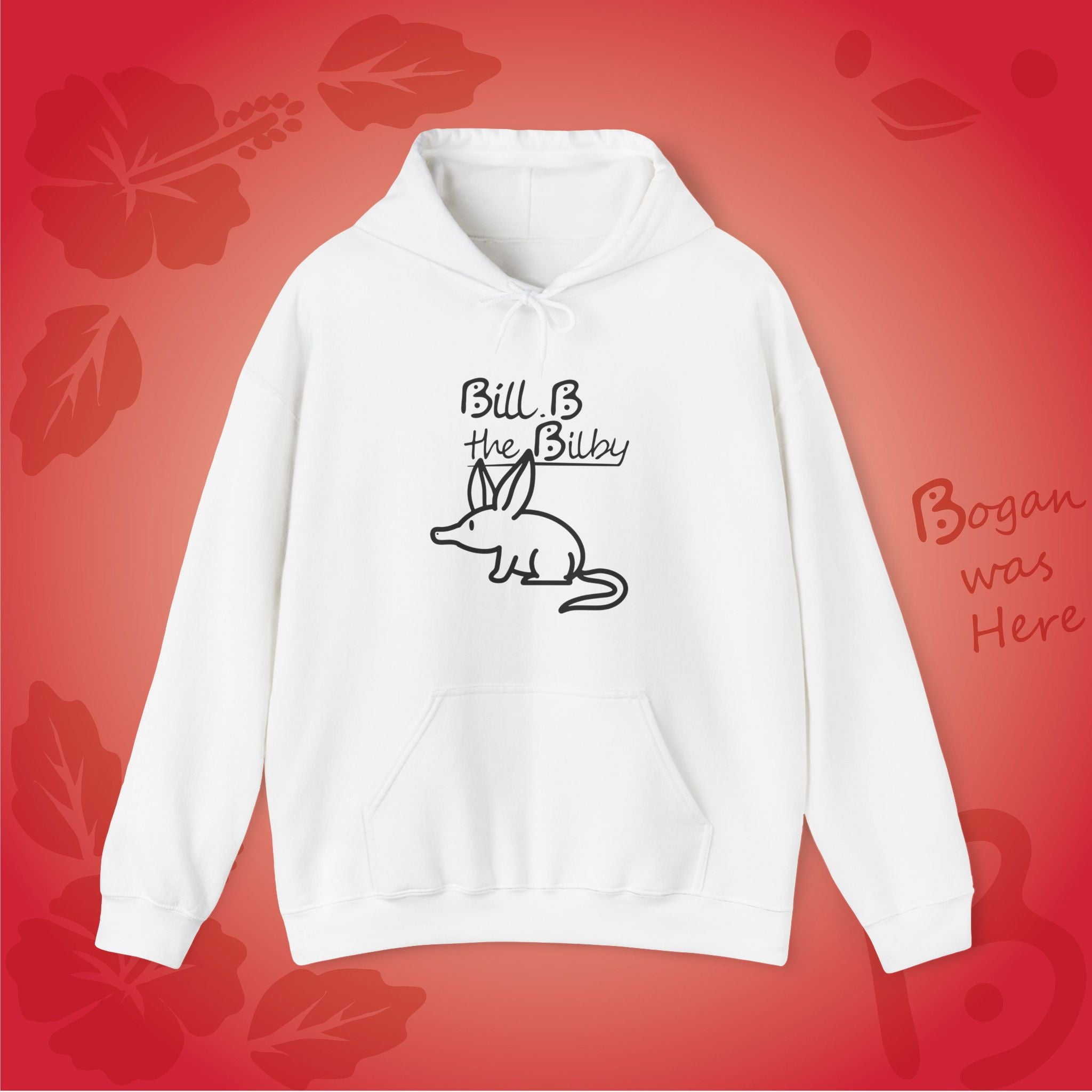 Bill B the Cute Bilby Hoodie Sweatshirt