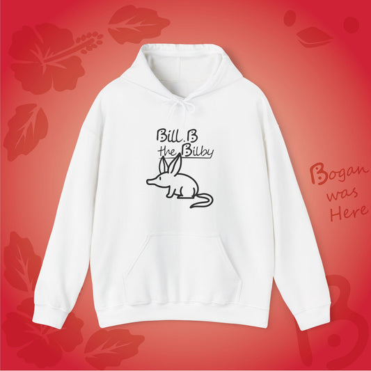 Bill B the Cute Bilby Bogan's Design Hoodie Sweatshirt