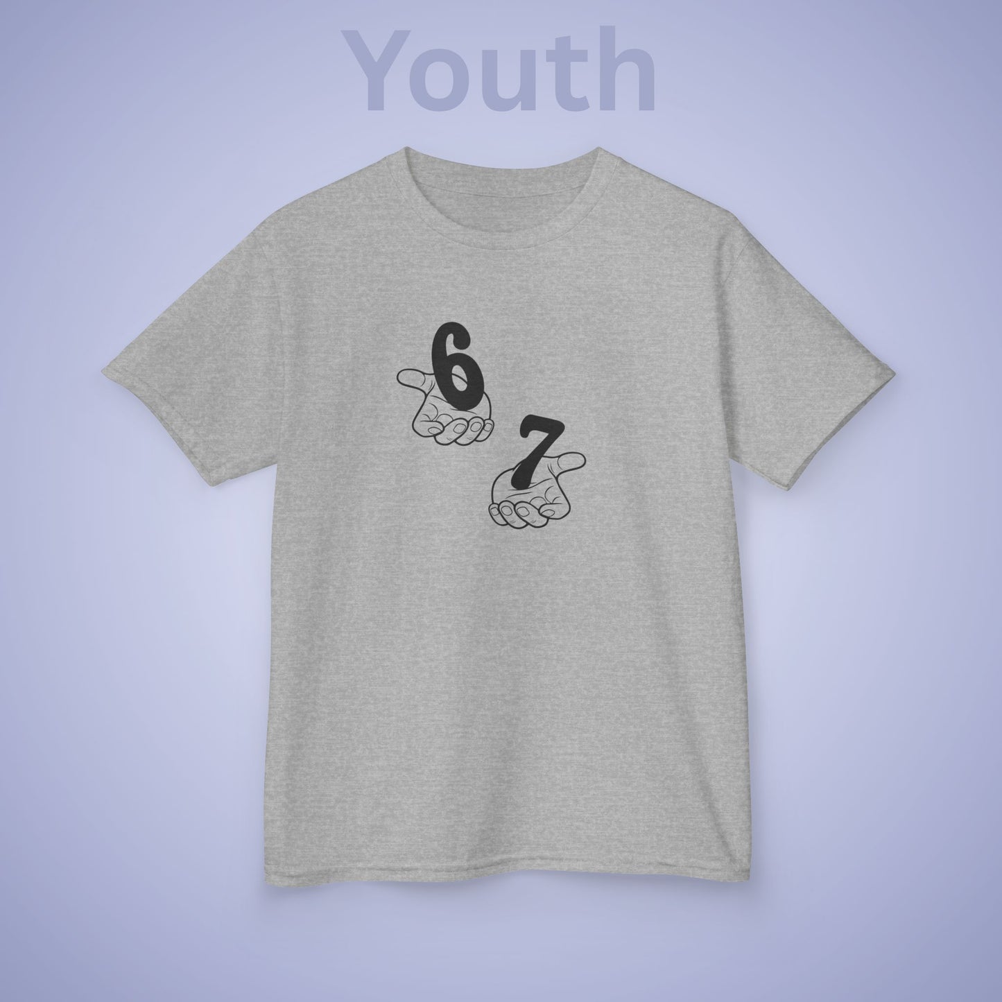 Juggling Hands 67 Tee Fun Trending Kids Cotton T Shirt Six Seven Youth