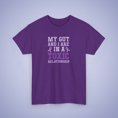 My Gut and I Are In a Toxic Relationship IBS Awareness Month Unisex T Shirt