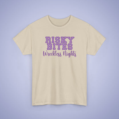 Risky Bites Wreckless Nights IBS Awareness Month Unisex T Shirt