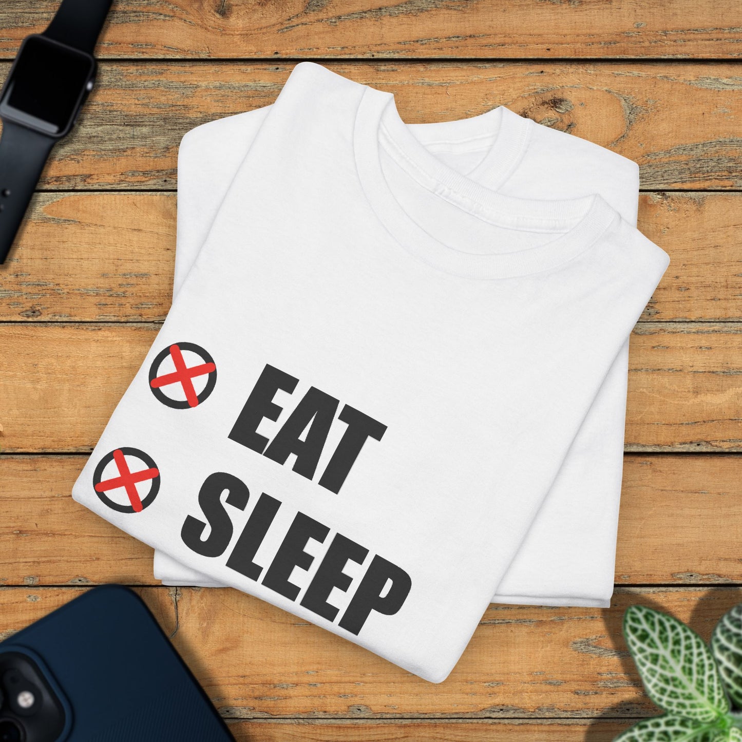 Eat Sleep Dink Repeat Funny Pickleball T Shirt Black Text Design