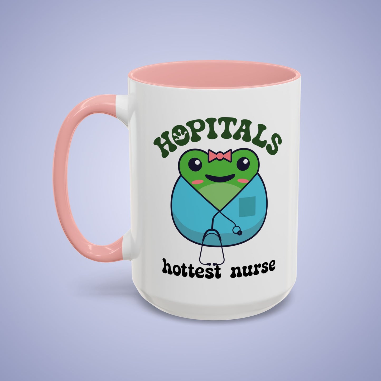 Hopitals Hottest Nurse Frog Lover Gift Coffee Mug Ceramic