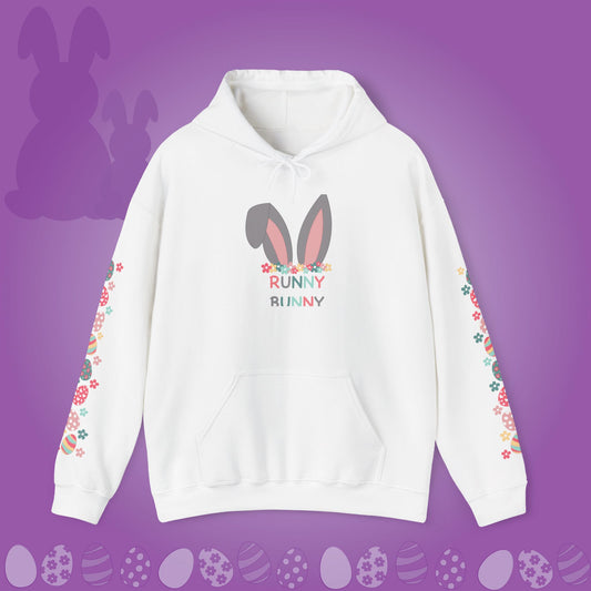 Runny Bunny Easter Unisex Hoodie