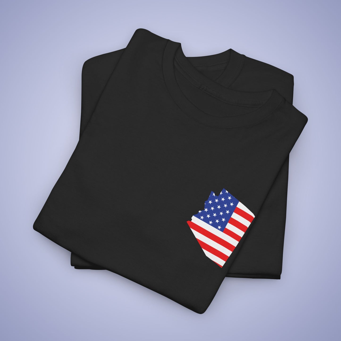 Arizona Map Pocket Art Proud American Unisex T Shirt
