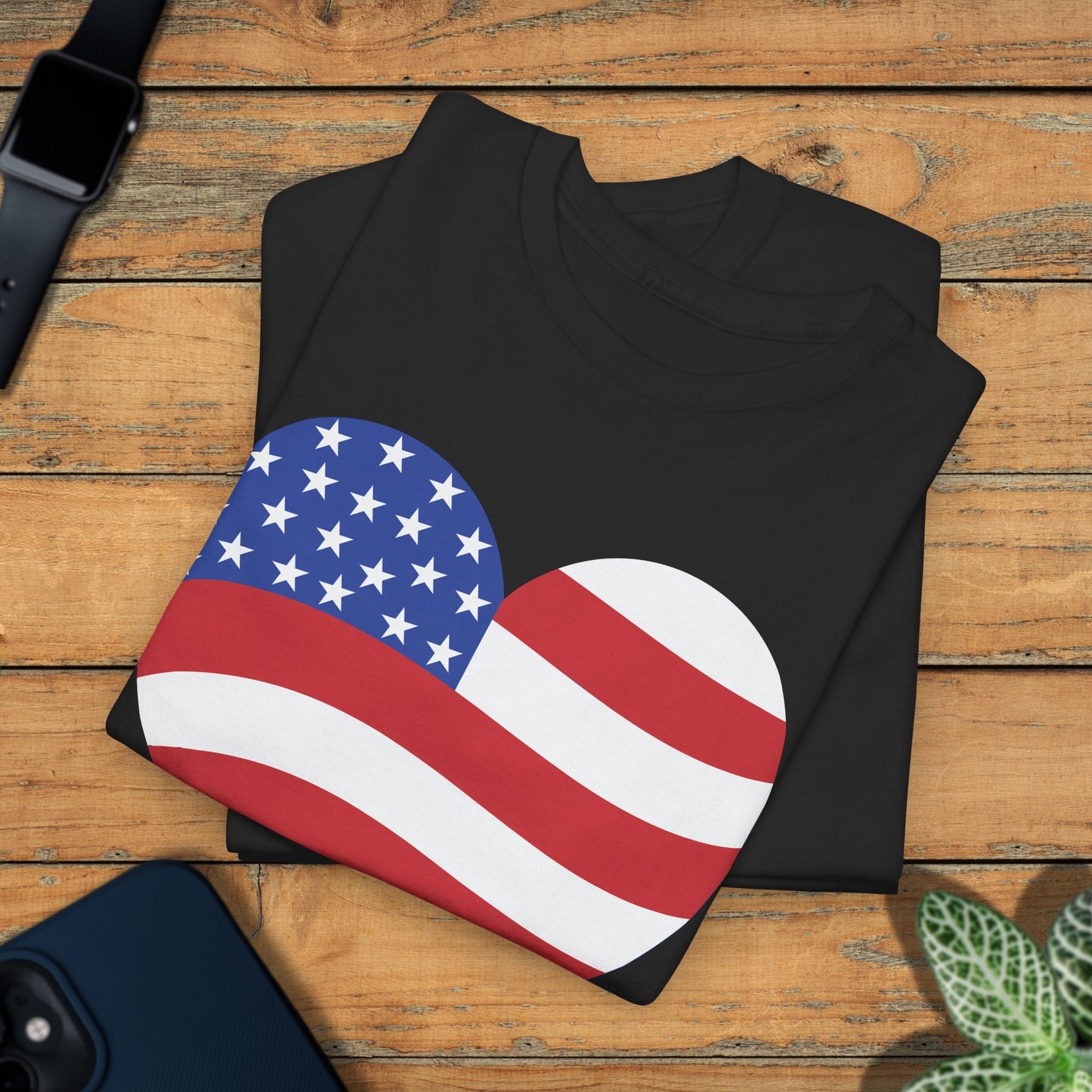 American Heart 250 Years of Freedom USA Celebration Unisex T Shirt