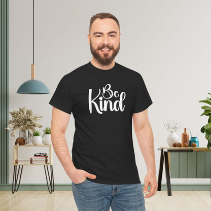 Be Kind Script Text White Unity Day Teachers T Shirt Unisex