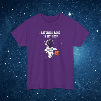Saturns Ring is my Hoop National Astronaut Day Unisex Graphic T Shirt