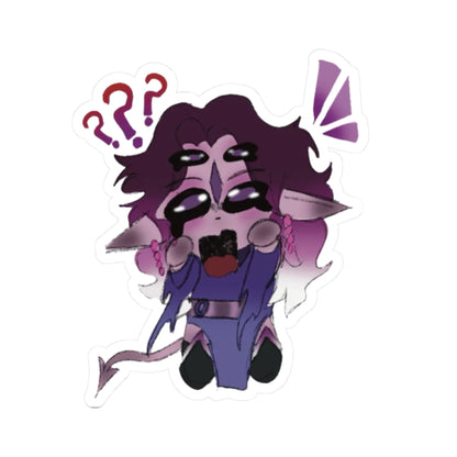 Morticia Chibi Cry Sticker - Into the Cataclysm
