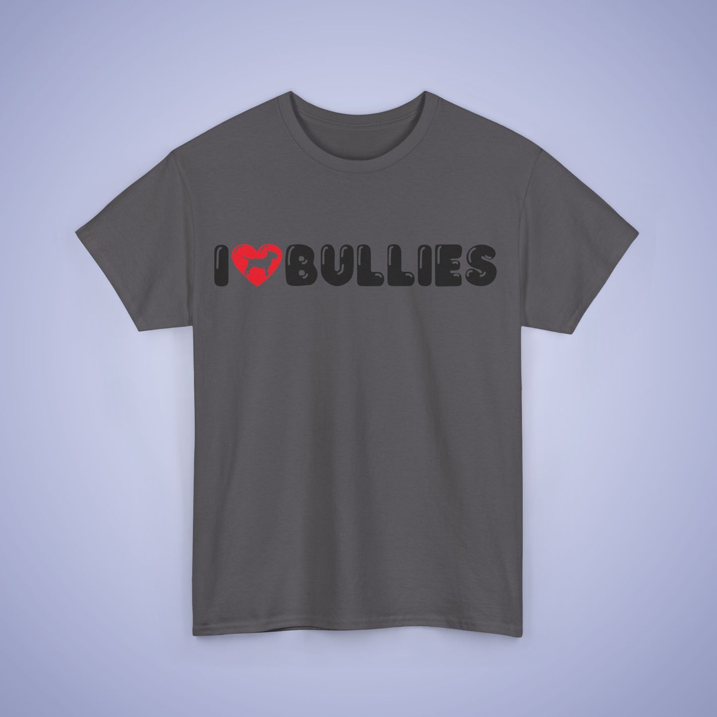 I Heart Bulldogs Unisex T-Shirt