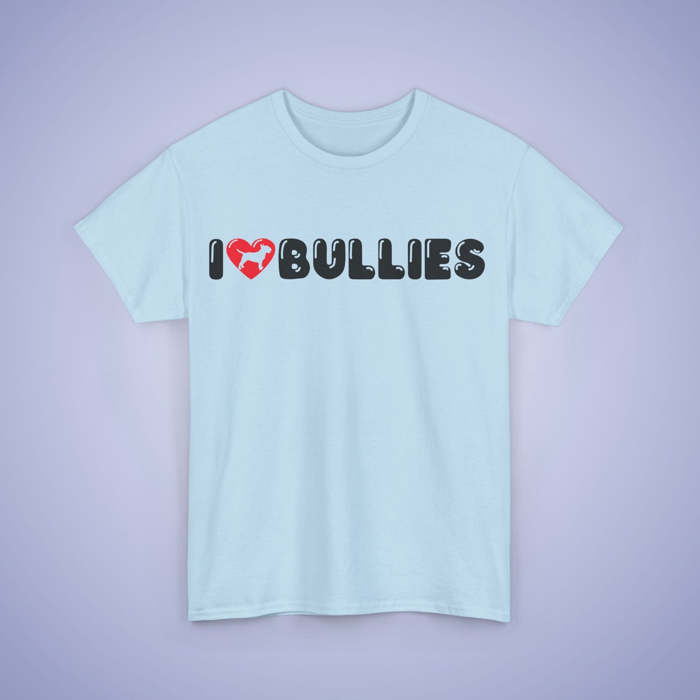 I Heart Bulldogs Unisex T-Shirt