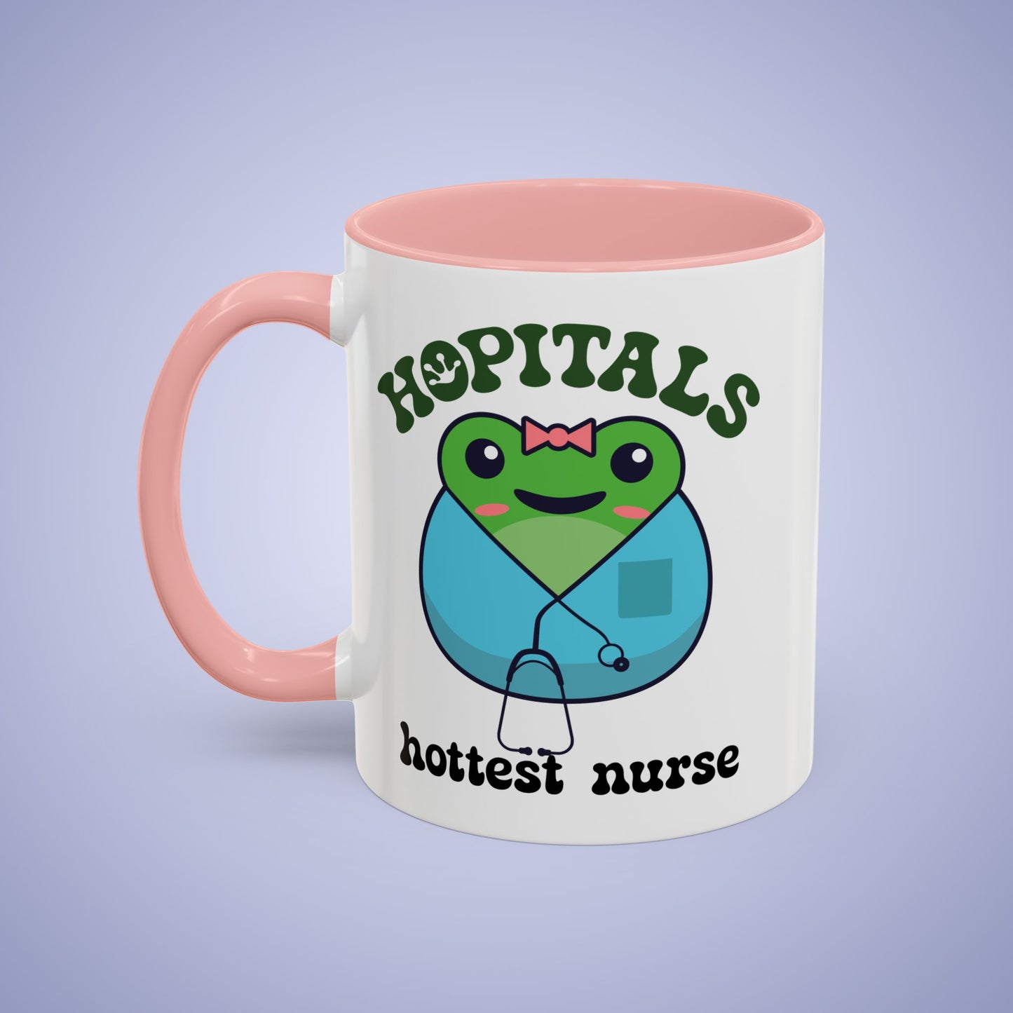 Hopitals Hottest Nurse Frog Lover Gift Coffee Mug Ceramic