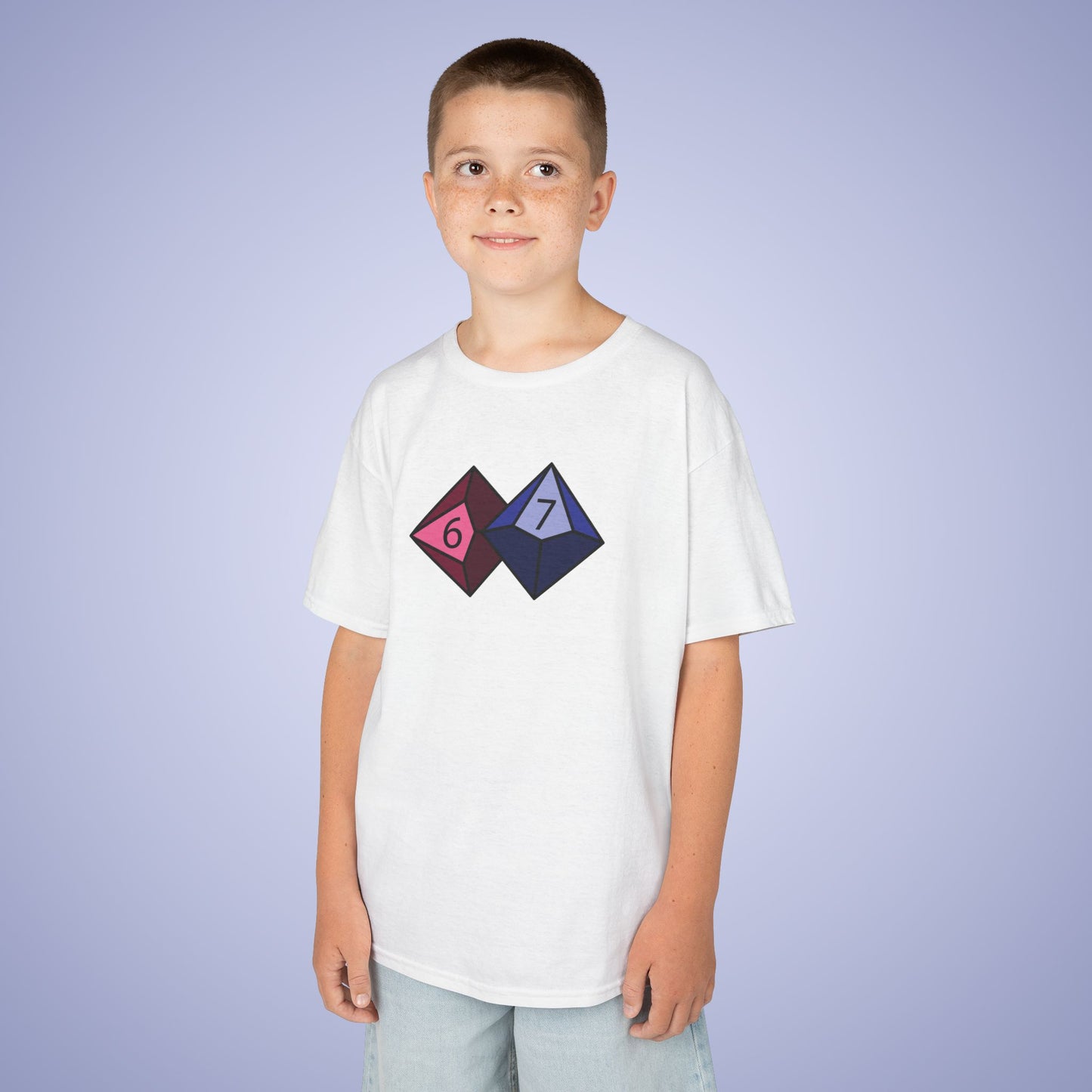 D10 Dice 67 Tee Fun Trending Kids Cotton T Shirt Six Seven Youth