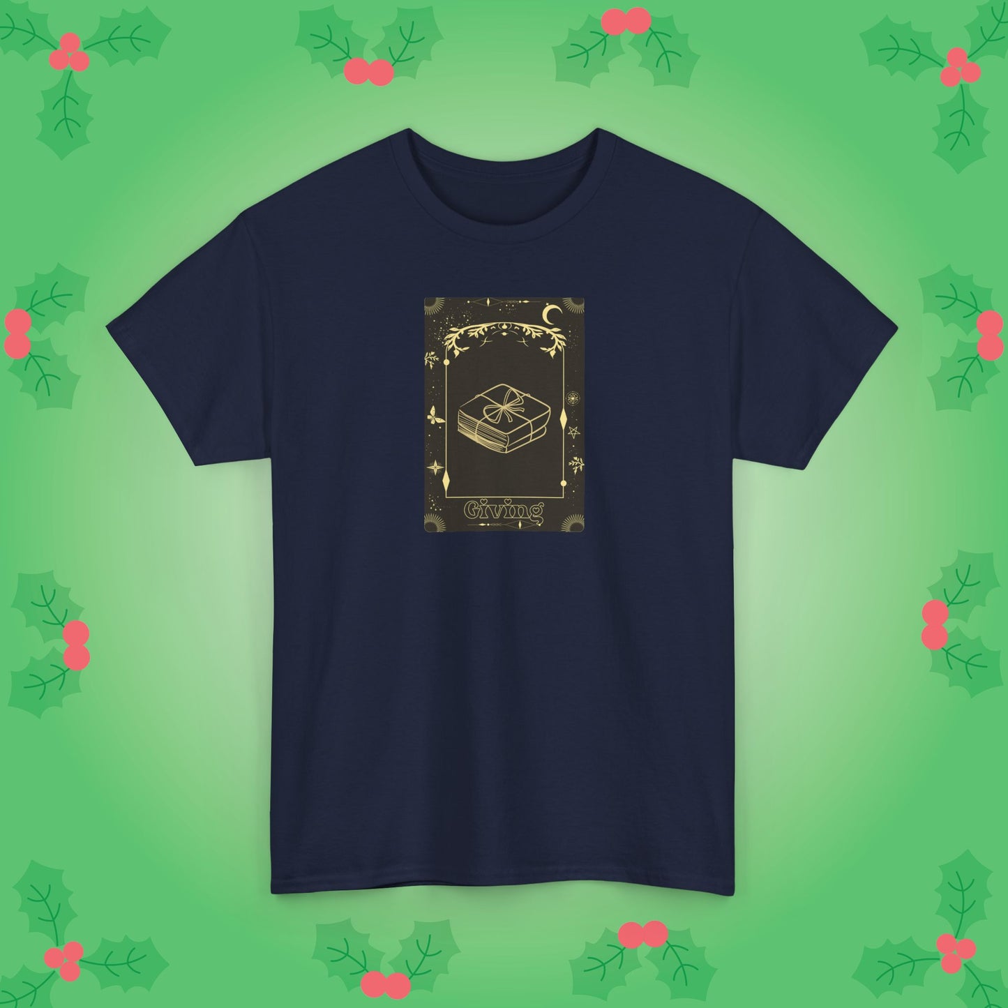 Christmas Gift Giving Tarot Card Lover Unisex T Shirt