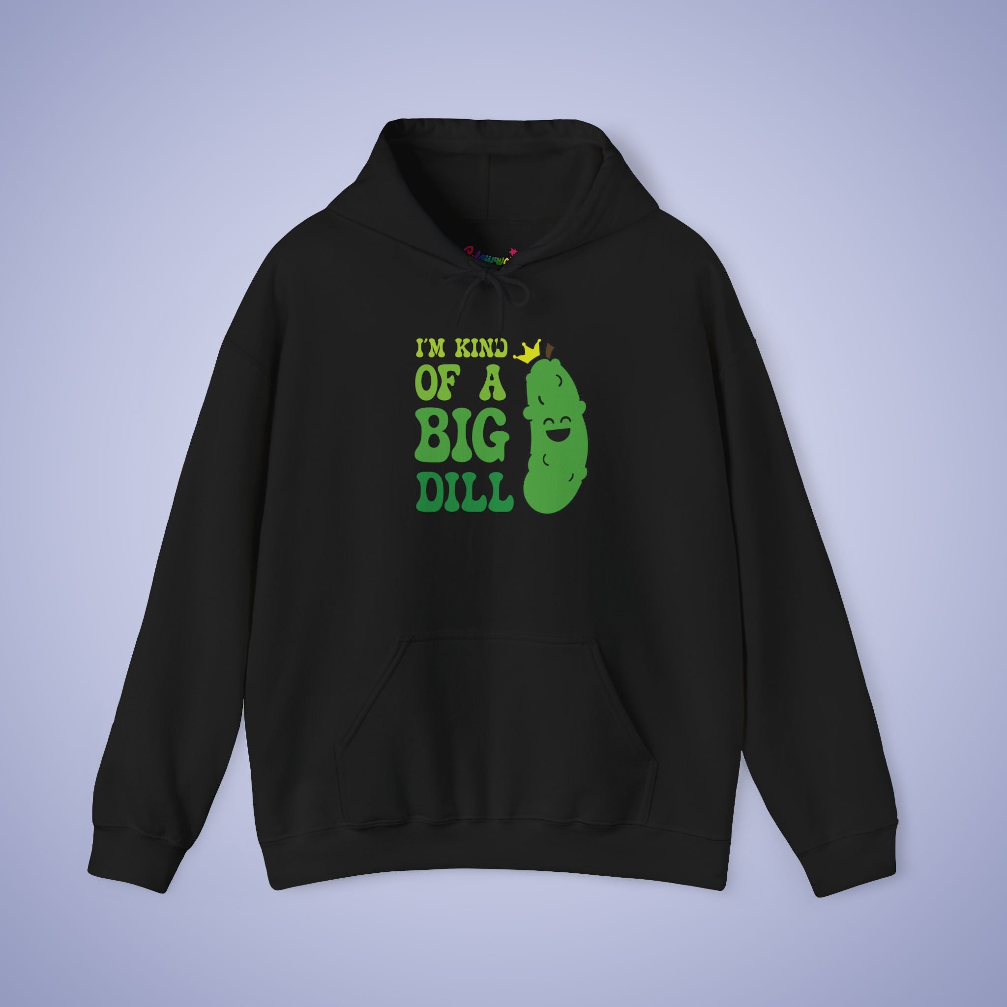 Im Kind of a Big Dill Pickleball Hoodie | Funny Pickle Lover Gift