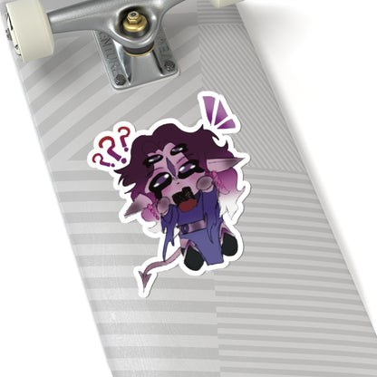 Morticia Chibi Cry Sticker - Into the Cataclysm