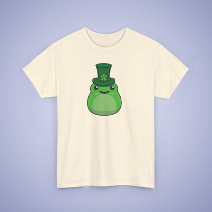 St Patrick's Day Graphic Tee Frog Lover Gift Unisex T Shirt