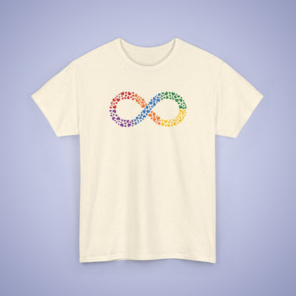 Infinity Heart Graphic Autism Awareness Unisex T Shirt