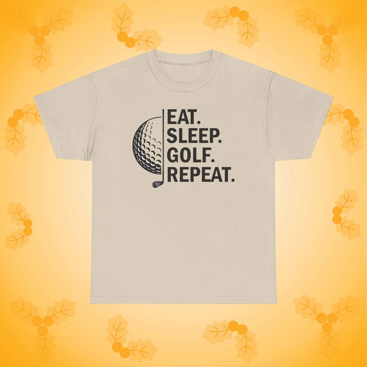 Eat Sleep Golf Repeat Unisex T-Shirt