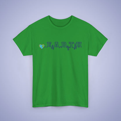 Heartbeat Earth Day Unisex Oversized T Shirt